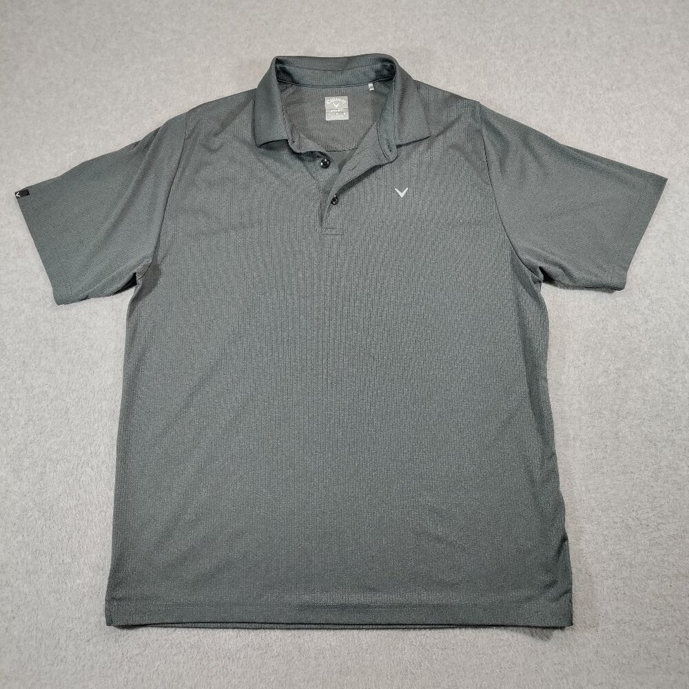 Callaway Men's Charcoal Golf Polo